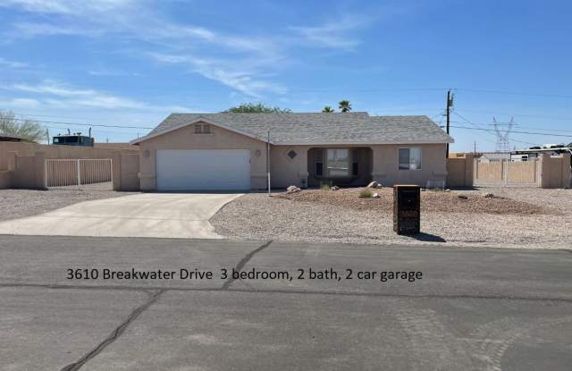 Coming Soon! DO NOT DISTURB TENANTS! - 3610 Breakwater Drive, Lake Havasu City, AZ 86406