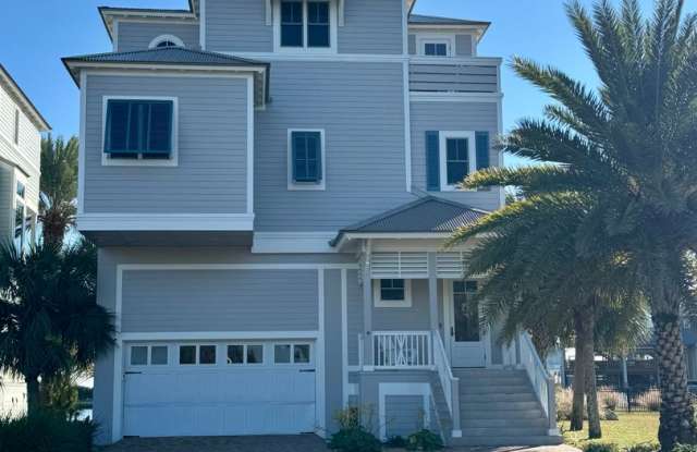 Waterfront Shell Point Home with Dock, Hot Tub, Elevator,  Golf Cart - 23 Walker Creek Drive, Wakulla County, FL 32327