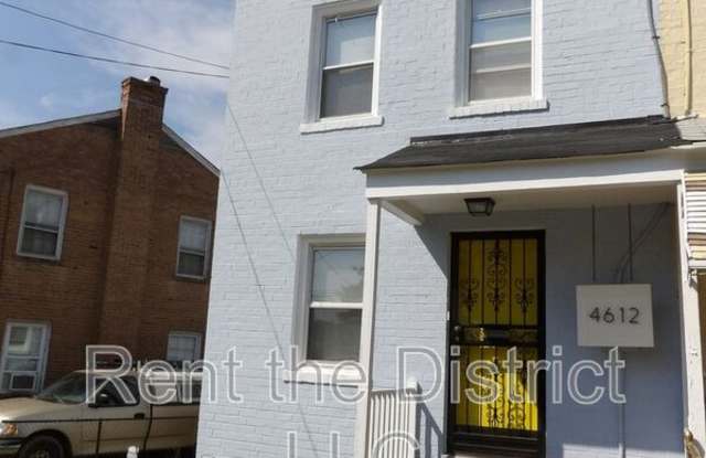 4612 Bass Place SE - 4612 Bass Place Southeast, Washington, DC 20019