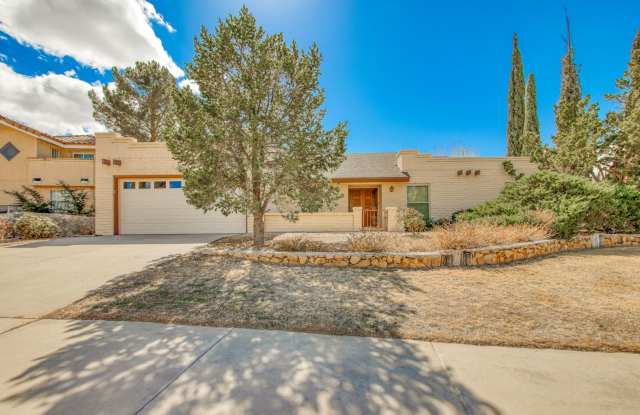 Beautiful 1-story southwestern-style home in west El Paso - 6828 Can Cun Lane, El Paso, TX 79912
