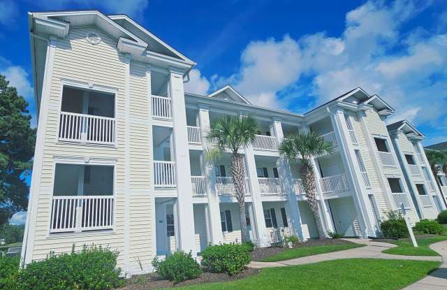 -First-Floor End-Unit | Fully Furnished 2BR/2BA Condo with Golf Course View - 457 River Oaks Drive, Horry County, SC 29579