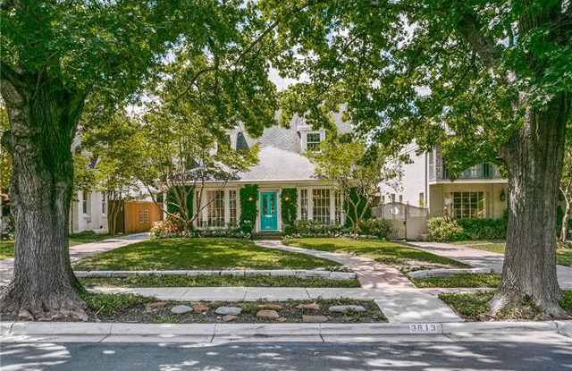 3613 Shenandoah Street - 3613 Shenandoah St, Highland Park, TX 75205