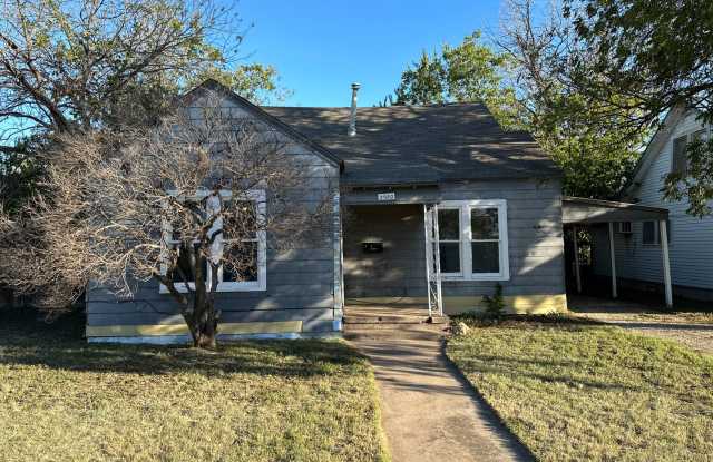 2 bed 1 bath - 2550 South 21st Street, Abilene, TX 79605