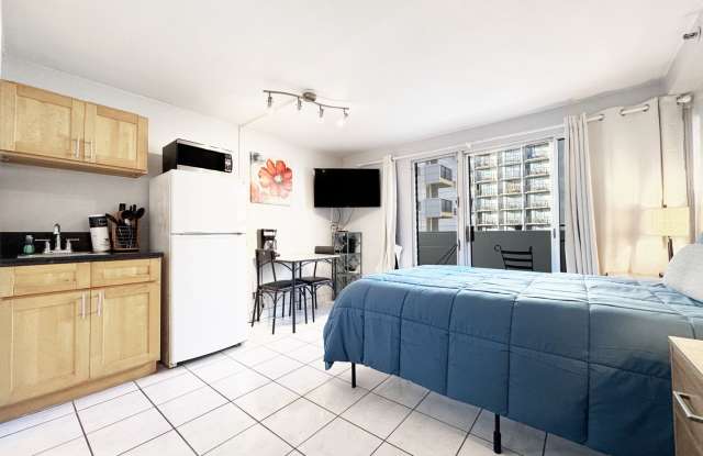 Furnished Waikiki Studio with A/C photos photos