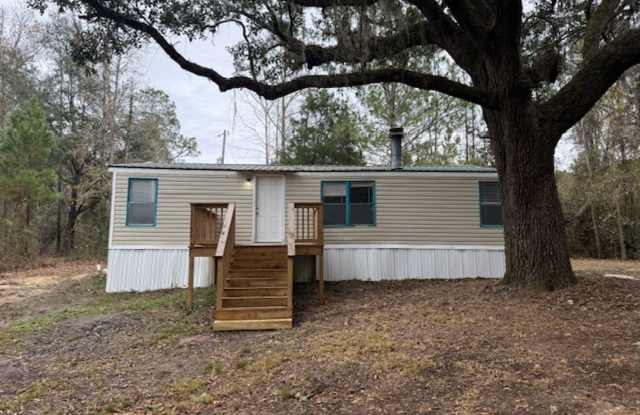 3 Bedroom 2 Bath Doublewide Mobile Home - 89 Buck Miller Road, Wakulla County, FL 32327