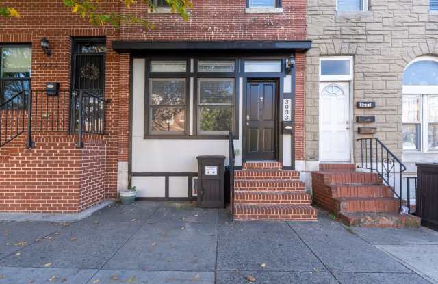 4-Bedroom, 3 Bathroom Patterson Park Home - 3033 East Baltimore Street, Baltimore, MD 21224