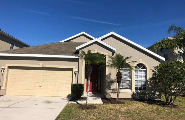 WATERVIEW 4 BEDROOM HOME FOR RENT - 1550 Cedar Lake Drive, Meadow Woods, FL 32824
