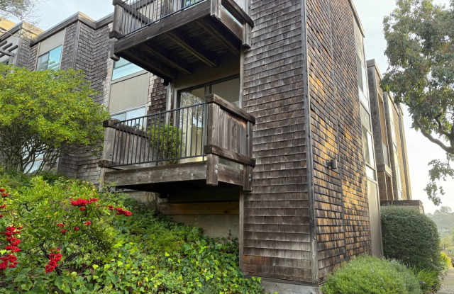 RENTED - LARGE ONE BEDROOM END UNIT CONDO IN SHELTER RIDGE - 540 Seaver Drive, Mill Valley, CA 94941