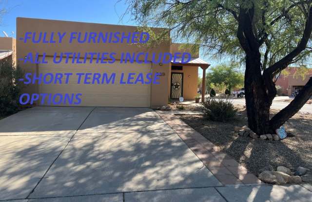 Furnished monthly rental home with long term lease options. - 869 Leonard Wood Street, Sierra Vista, AZ 85635
