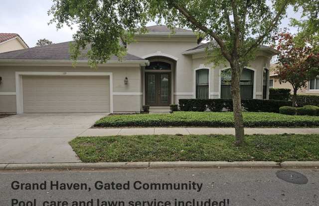 Stunning Lakefront Pool Home, 3/2/2 - Grand Haven Gated Community photos photos