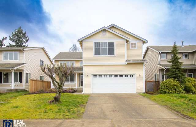 Spacious 3-Bedroom Home with Vaulted Ceilings, Fenced Yard  2-Car Garage in Puyallup!! photos photos