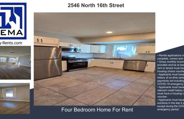 Updated 3 Bed, 1.5 Bath Philly Row House - 2546 North 16th Street, Philadelphia, PA 19132