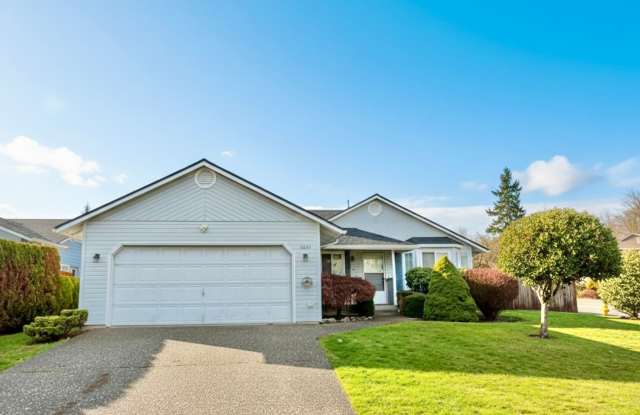 Sunny Rambler on Corner Lot with Large Fenced Yard  Deck - 5203 63rd Drive Northeast, Marysville, WA 98270