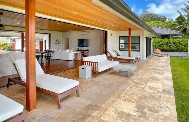 Modern Beachfront Estate w/Private Pool/Spa, Ocean View  AC: Kailua Beach Villa photos photos