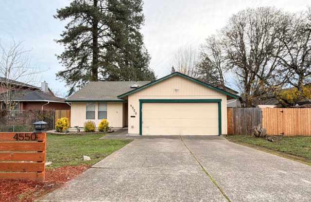 Comfortable Beaverton Home with AC, Fireplace, Large Fenced Yard, Spacious Garage and W/D! - 4550 Southwest 165th Avenue, Aloha, OR 97078