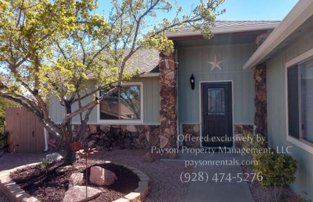 Beautiful Stone Creek Home w/ Park-like Backyard - 311 South Red Rock Point, Payson, AZ 85541