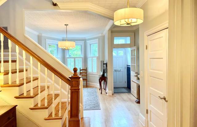 SPACIOUS 3 BED BROWNSTONE with PARKING, YARD and 2 DECKS! photos photos