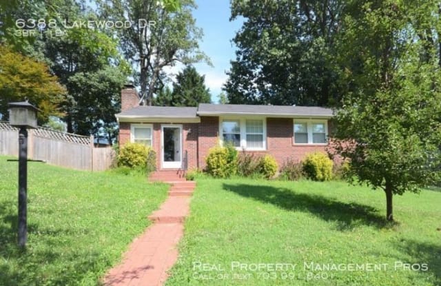 6388 Lakewood Dr - 6388 Lakewood Drive, Lake Barcroft, VA 22041