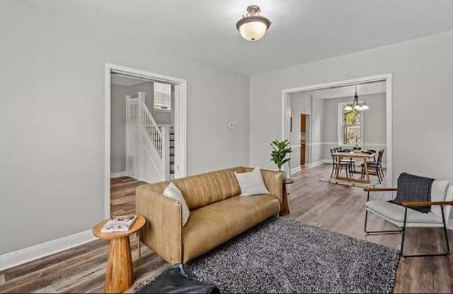 Beautifully remodeled 6 BR, 1.5 Bath brick home on level double-lot in Wilkinsburg! photos photos