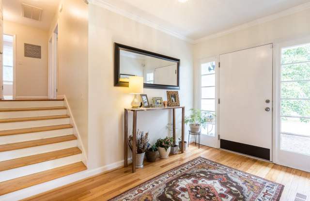 **OFFERING REFUNDABLE APPLICATION FEES** Gorgeous 5BD, 4BA North Hills/Midtown Raleigh Home with a Fully Fenced Backyard in a Prime Location Walking Distance from North Hills Gallery 4