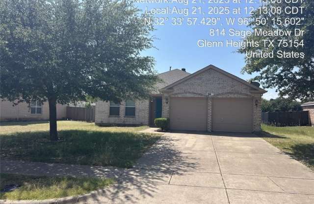 814 Sage Meadow Drive - 814 Sage Meadow Drive, Glenn Heights, TX 75154