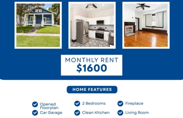 A charming home located in the heart of the Garden District for Rent photos photos