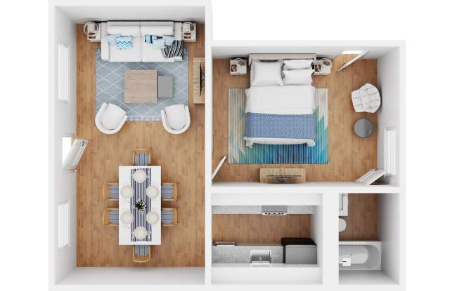 Gulf View Apartments | Remodeled! Gallery 3