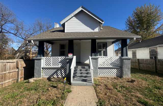 Charming 3BR 2BA Home w/ Fenced Yard + Covered Porch in KC photos photos