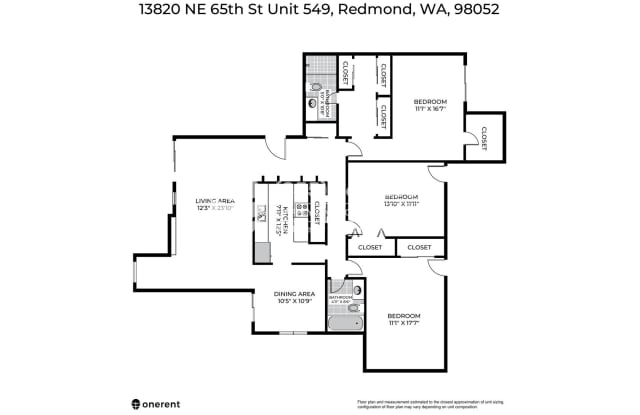13820 Northeast 65th Street Unit 549 - 13820 NE 65th St, Redmond, WA 98052