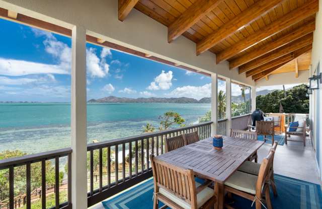 Beautiful 4 bedroom, 3.5 bath waterfront single family property on Kaneohe Bay. photos photos