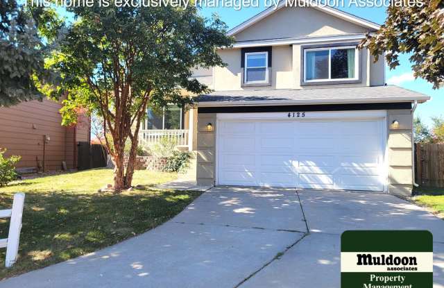 Beautiful 2-Story Home on Cul-De-Sac w/ Outdoor Space  Mountain Views! - 4125 Solarface Court, Colorado Springs, CO 80916