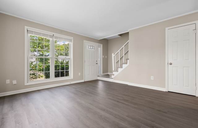 Discover this freshly renovated end-unit townhome in Durham, NC featuring 2 bedrooms and 1.5 baths. Gallery 2