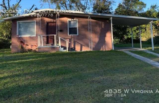 4835 W Virginia Ave - 4835 West Virginia Avenue, Jacksonville, FL 32209