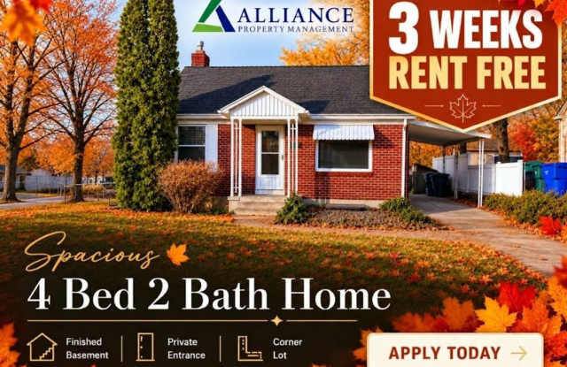 3 Weeks Rent Free – Spacious 4 Bed / 2 Bath Ogden Home with Finished Basement Gallery 1