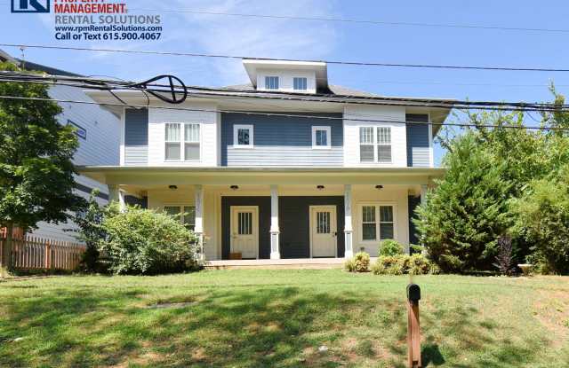 Modern 3 bd 3 bath home in Nashville! Screened in patio! - 2201 24th Avenue North, Nashville, TN 37208
