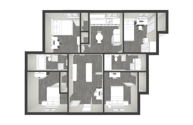 Ultimate 4BR/2BA Group Home Gallery 3