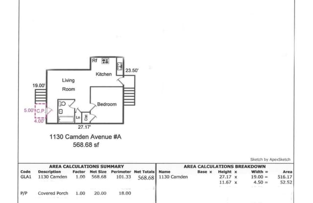 1130 Camden Avenue unit: A photos photos