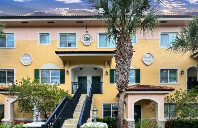 Gated 2 Bed/ 2.5 Bath Condo with 24/7 Security  Monitoring! Screened in Lanai with Water Views! photos photos