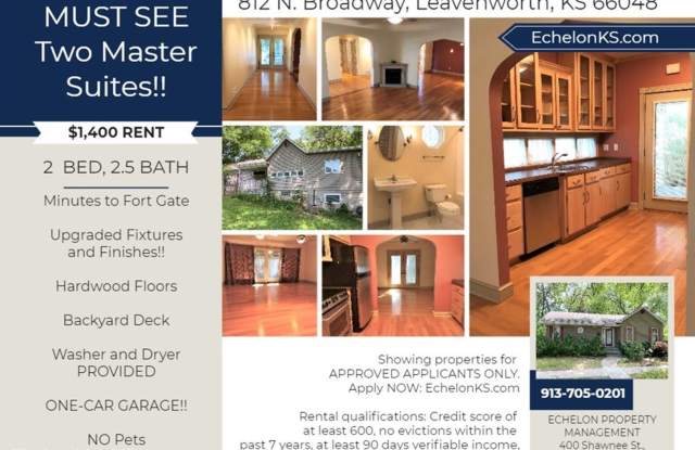 812 N Broadway - 812 North Broadway Street, Leavenworth, KS 66048