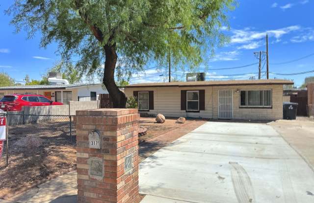 END OF SUMMER SPECIAL - FREE RENT FOR SEPTEMBER, 2024 - MOVE-IN SPECIAL - Open house TODAY - SATURDAY, SEPTEMBER 7TH, 2024 OPEN FROM 12:00PM - 1:00PM. - ASU AREA - 4BR/2BA HOUSE WITH A -COOL - SWIMMING POOL, TILE, REMODELED - 317 South Beck Avenue, Tempe, AZ 85281