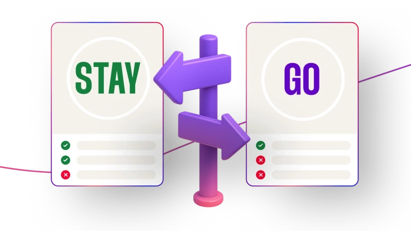 Stay or Go graphic