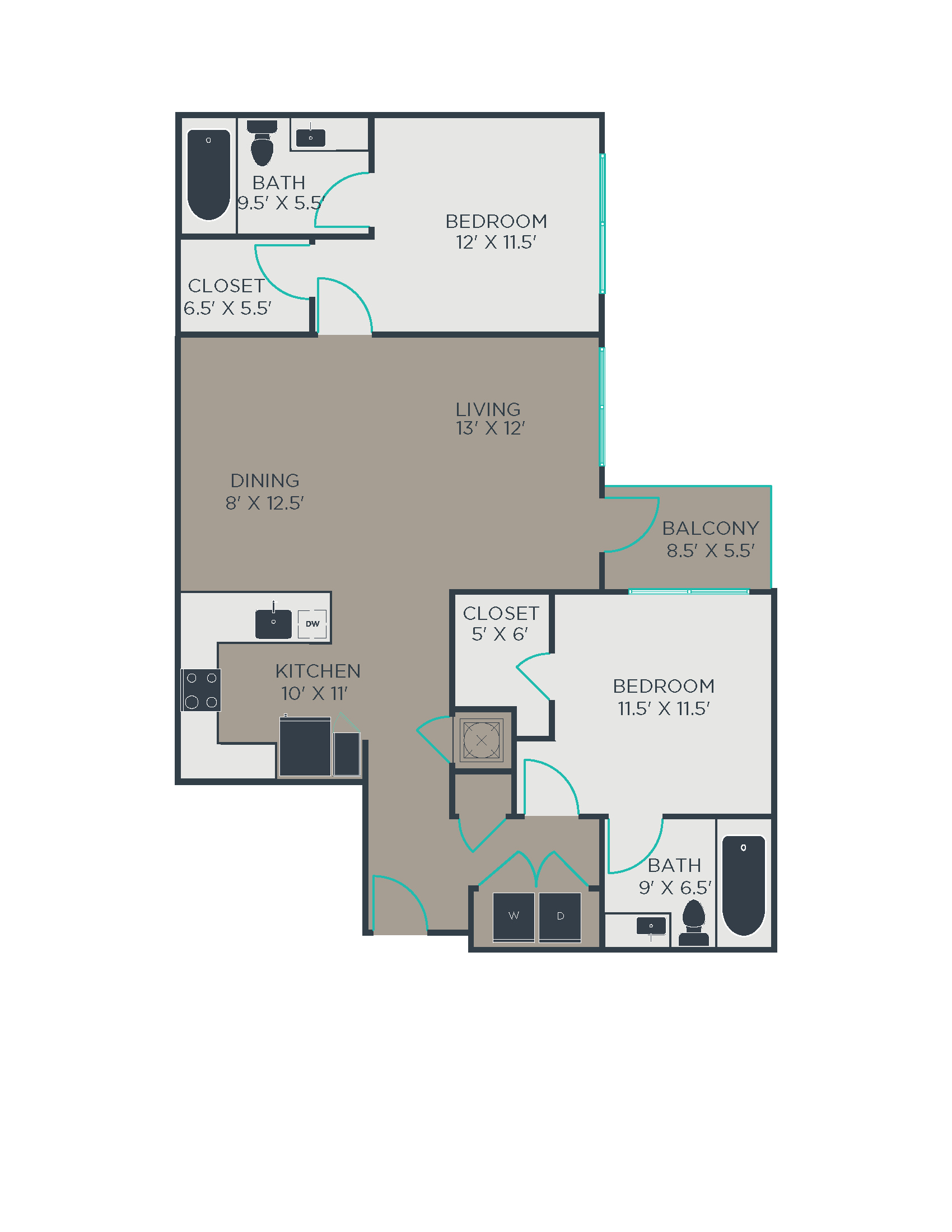Link Apartments Brookstown – 419