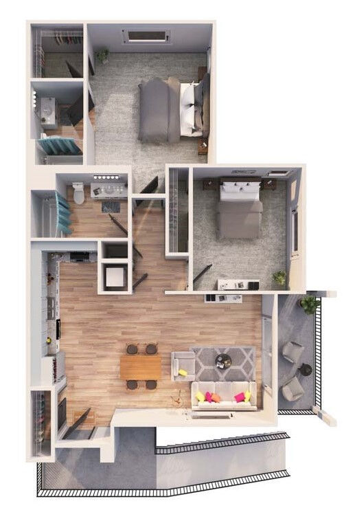 Blue Oak Apartments – 202
