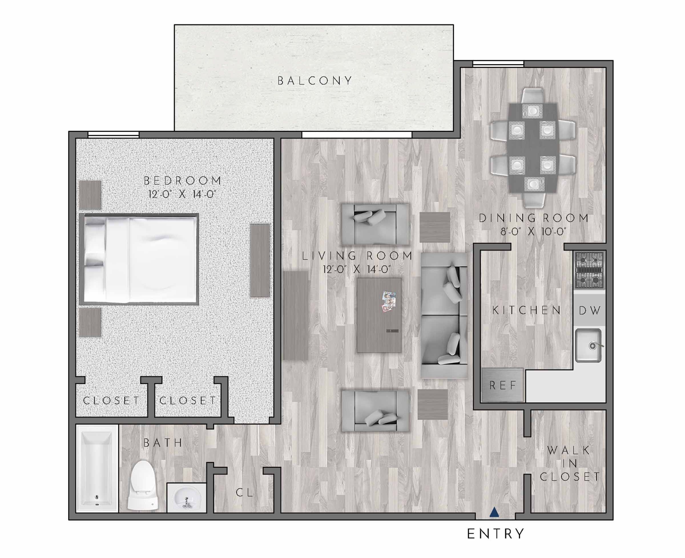 Merrill House Apartments – 107