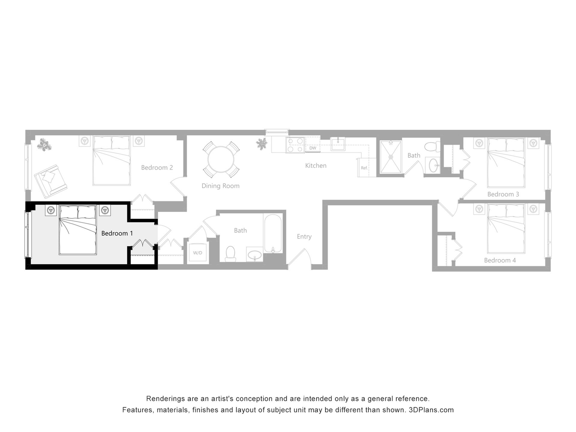 The Reserve – 5J (Private Room)-BR 1