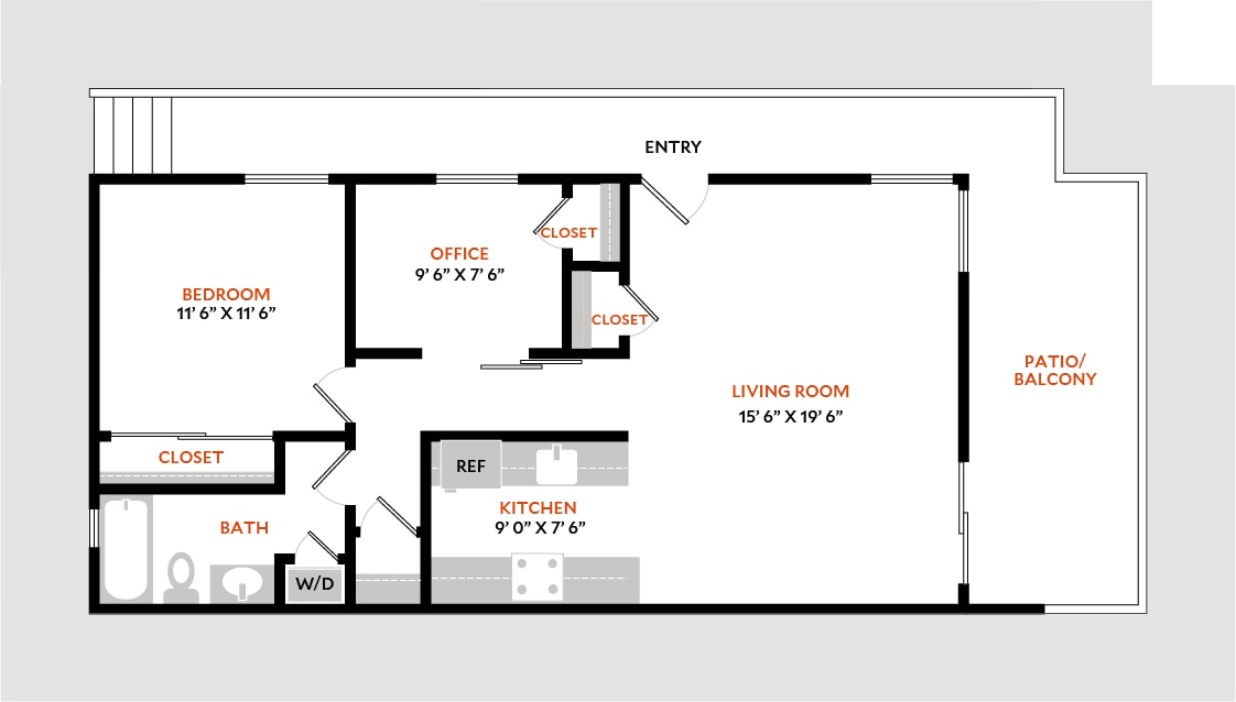 Crystal Springs Terrace – Plan 1C