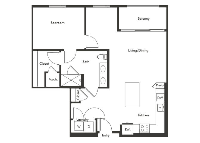Chromatic Flats Apartments – 2105