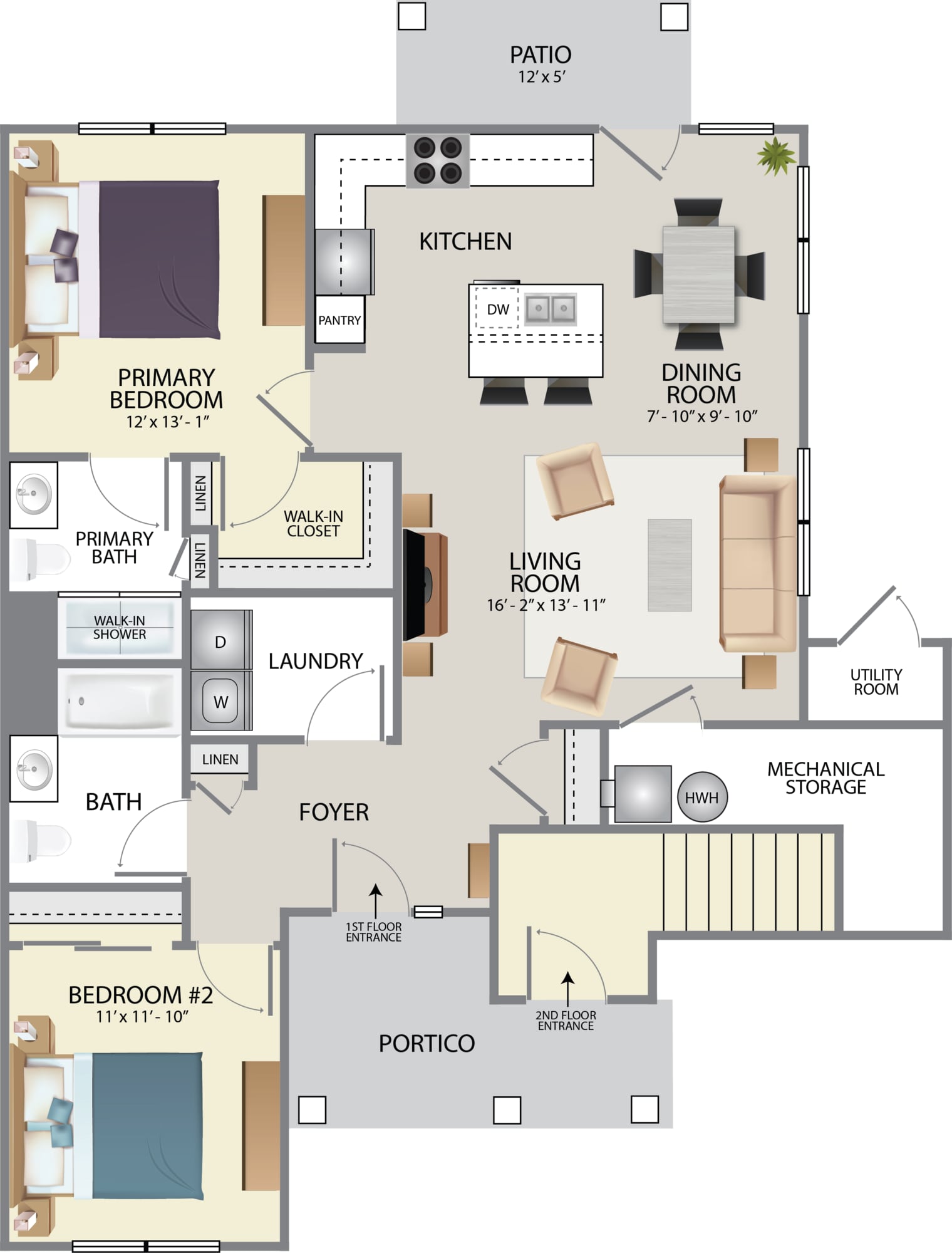The Villas at Glenwood – B1M2