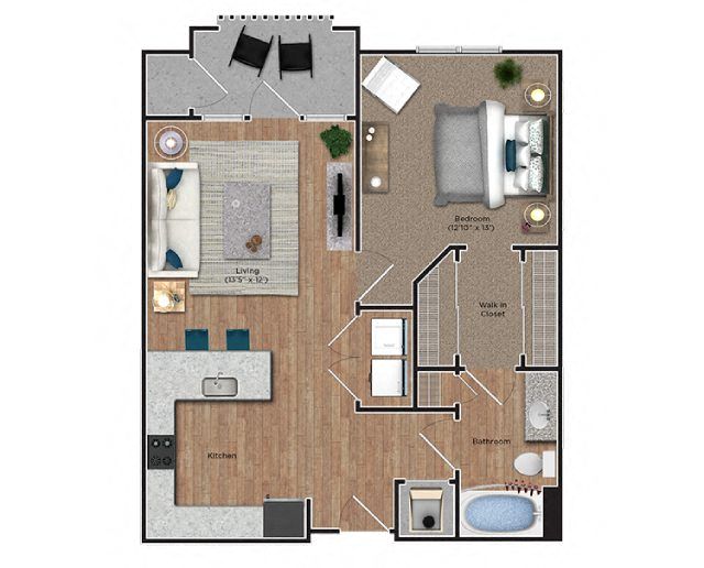 Ten 45 Suwanee Luxury Apartments – 1216