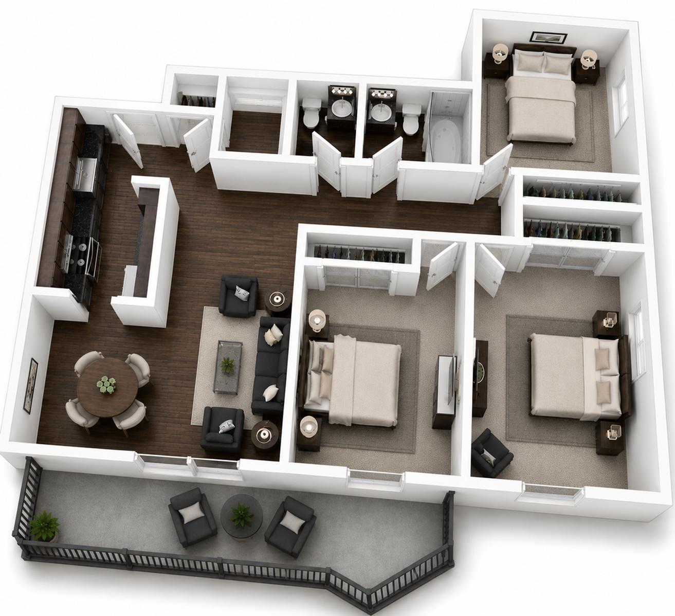 Towers at Forest Acres – E101